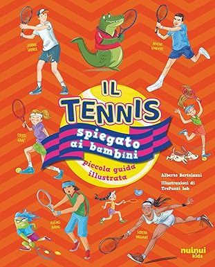 Il tennis spiegato ai bambini  cover